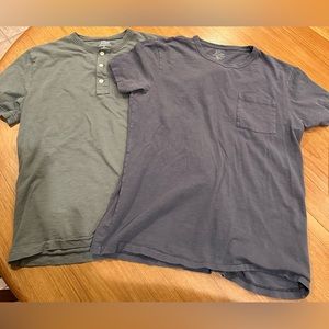 Bundle J.Crew Garment Dyed T-shirts